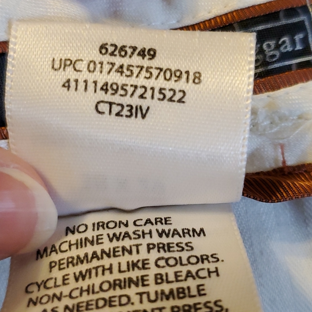 Haggar men's 100% cotton khakis 38X28 - Picture 5 of 10
